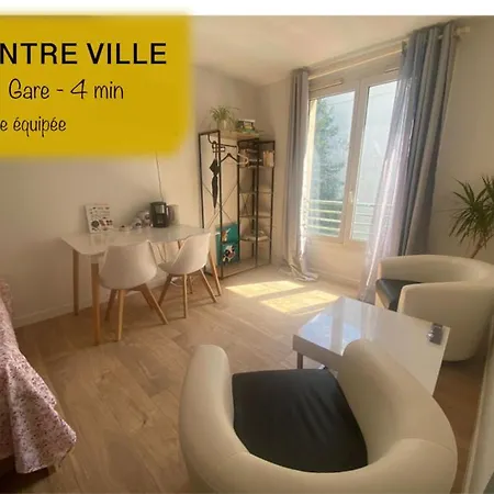 Appartement En Face De La Gare - Centre Ville Poitiers Exterior foto